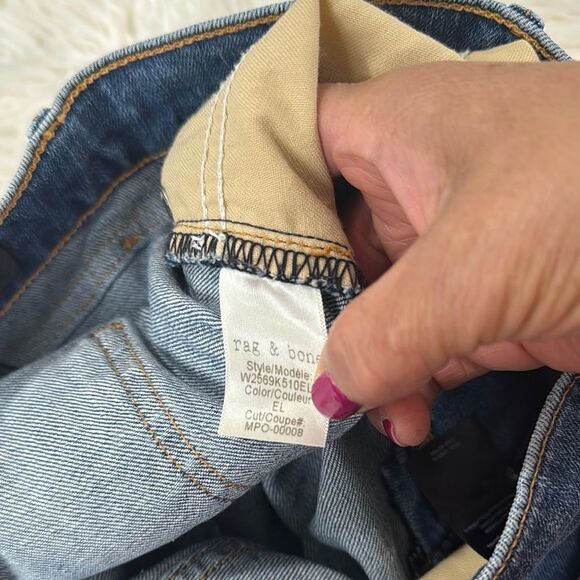 rag & bone Classic Blue Women's Jeans - Picture 7 of 8